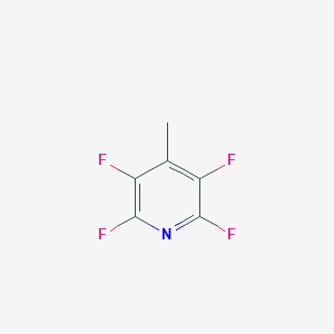 molecular formula C6H3F4N B110466 2,3,5,6-Tetrafluoro-4-methylpyridine CAS No. 16297-14-6