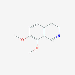 molecular formula C11H13NO2 B110478 7,8-Dimethoxy-3,4-dihydroisoquinoline CAS No. 75877-72-4
