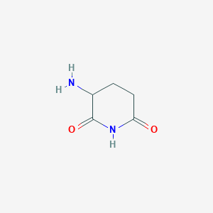 molecular formula C5H8N2O2 B110489 3-氨基哌啶-2,6-二酮 CAS No. 2353-44-8
