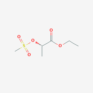 B110499 ethyl (2S)-2-methylsulfonyloxypropanoate CAS No. 63696-99-1