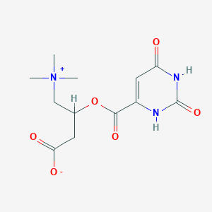 molecular formula C12H17N3O6 B110516 L-Carnitine orotate CAS No. 160468-17-7