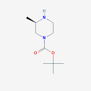 molecular formula C10H20N2O2 B110525 (R)-1-Boc-3-methylpiperazine CAS No. 163765-44-4