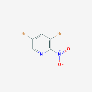 molecular formula C5H2Br2N2O2 B110528 3,5-二溴-2-硝基吡啶 CAS No. 610261-34-2