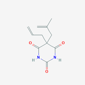 5-Allyl-5-(2-methylallyl)barbituric acid