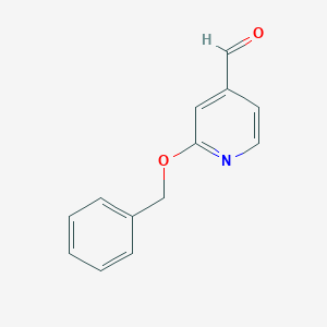 molecular formula C13H11NO2 B110558 2-(Benzyloxy)isonicotinaldehyde CAS No. 467236-27-7