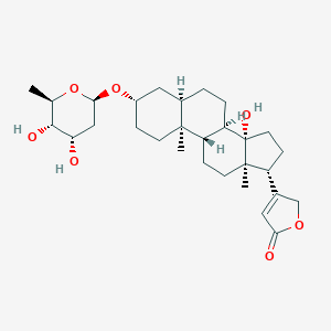 molecular formula C₂₉H₄₄O₇ B110560 地高辛单地高辛苷 CAS No. 18404-43-8