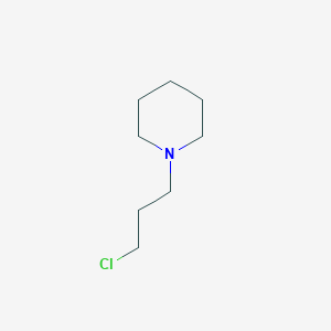 molecular formula C8H16ClN B110583 1-(3-Chloropropyl)piperidine CAS No. 1458-63-5
