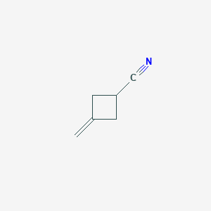 molecular formula C6H7N B110589 3-Methylenecyclobutanecarbonitrile CAS No. 15760-35-7