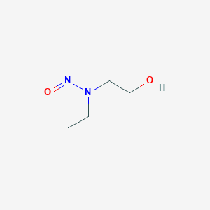 molecular formula C4H10N2O2 B110614 N-Ethyl-N-(2-hydroxyethyl)nitrosamine CAS No. 13147-25-6