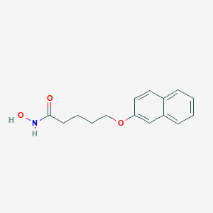 B110619 N-hydroxy-5-(naphthalen-2-yloxy)pentanaMide CAS No. 96014-73-2