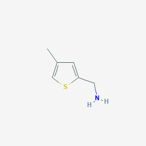 molecular formula C6H9NS B011062 (4-甲基噻吩-2-基)甲胺 CAS No. 104163-39-5
