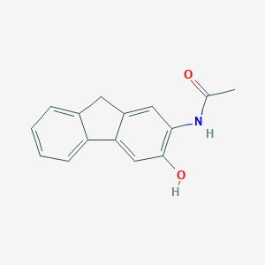 molecular formula C15H13NO2 B110636 N-(3-hydroxy-9H-fluoren-2-yl)acetamide CAS No. 1838-56-8