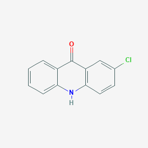 molecular formula C13H8ClNO B110672 2-氯吖啶-9(10H)-酮 CAS No. 7497-52-1