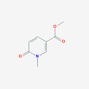 molecular formula C8H9NO3 B110684 Methyl 1-methyl-6-oxo-1,6-dihydropyridine-3-carboxylate CAS No. 6375-89-9