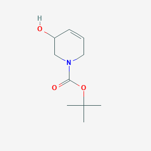 molecular formula C10H17NO3 B110703 N-Boc-3-hydroxy-1,2,3,6-tetrahydropyridine CAS No. 224779-27-5
