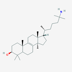 molecular formula C30H53NO B011071 25-Aminolanosterol CAS No. 104987-51-1