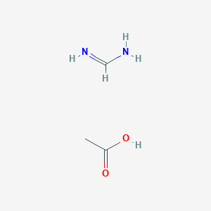 molecular formula C3H8N2O2 B110714 Formamidine acetate CAS No. 3473-63-0