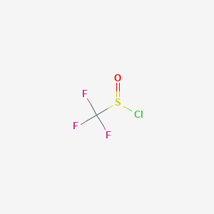 molecular formula CClF3OS B110753 Trifluoromethanesulfinyl Chloride CAS No. 20621-29-8
