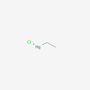 molecular formula C2H5ClHg B110762 Ethylmercury chloride CAS No. 107-27-7