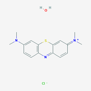 molecular formula C16H20ClN3OS B110778 Methylene Blue hydrate CAS No. 122965-43-9