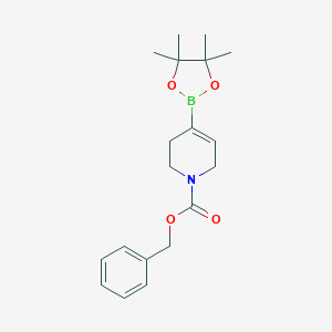 benzyl 4-(4,4,5,5-tetramethyl-1,3,2-dioxaborolan-2-yl)-5,6-dihydropyridine-1(2H)-carboxylate