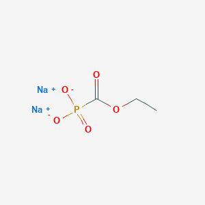 molecular formula C₃H₅Na₂O₅P B110785 二钠(乙氧羰基)膦酸盐 CAS No. 72305-00-1