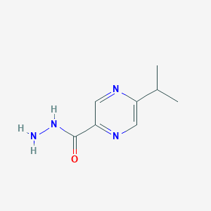 5-(Propan-2-yl)pyrazine-2-carbohydrazide