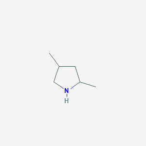 molecular formula C6H13N B110819 2,4-Dimethylpyrrolidine CAS No. 13603-04-8