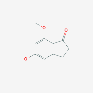 molecular formula C11H12O3 B110832 5,7-Dimethoxyindan-1-one CAS No. 880-87-5