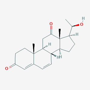 molecular formula C21H28O3 B110844 21-Deoxyneridienone B CAS No. 924910-83-8