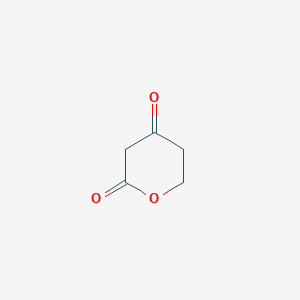 molecular formula C5H6O3 B110848 Oxane-2,4-dione CAS No. 33532-46-6