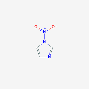 molecular formula C3H3N3O2 B110869 1H-Imidazole, nitro- CAS No. 1235329-65-3