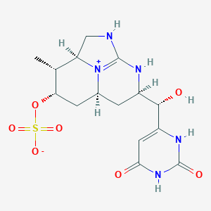 molecular formula C15H21N5O7S B110882 Cylindrospermopsin CAS No. 143545-90-8
