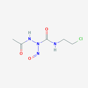 molecular formula C5H9ClN4O3 B011089 Acetamido-cnu CAS No. 102585-46-6