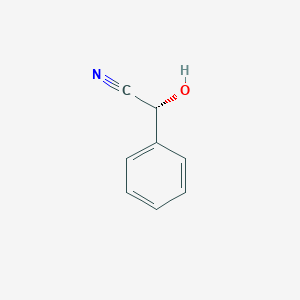 molecular formula C8H7NO B110909 (R)-mandelonitrile CAS No. 10020-96-9