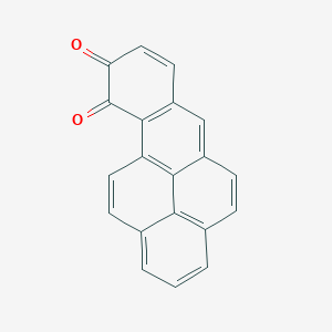 molecular formula C20H10O2 B110910 Benzo[a]pyrene-9,10-dione CAS No. 82120-25-0