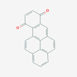 molecular formula C20H10O2 B110913 Benzo[a]pyrene-7,10-dione CAS No. 71241-25-3