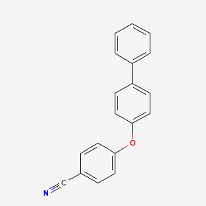 molecular formula C19H13NO B11091926 4-(Biphenyl-4-yloxy)benzonitrile 