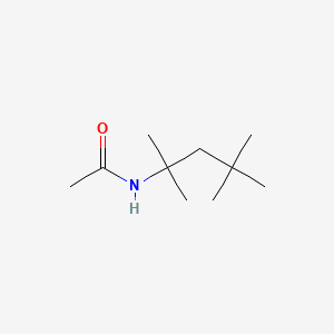 molecular formula C10H21NO B11092485 N-(1,1,3,3-Tetramethylbutyl)acetamide CAS No. 5459-42-7