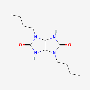 molecular formula C12H22N4O2 B11092635 1,4-Dibutyltetrahydroimidazo[4,5-d]imidazole-2,5(1H,3H)-dione 