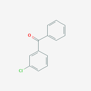 molecular formula C13H9ClO B110928 3-Chlorobenzophenone CAS No. 1016-78-0