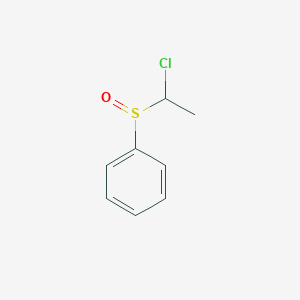 molecular formula C8H9ClOS B110935 (1-Chloroethanesulfinyl)benzene CAS No. 26910-40-7