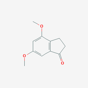 molecular formula C11H12O3 B110942 4,6-Dimethoxy-2,3-dihydro-1H-inden-1-one CAS No. 13336-32-8