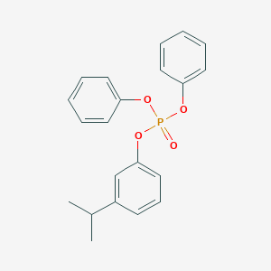 molecular formula C21H21O4P B110944 Phosphoric acid, 3-(1-methylethyl)phenyl diphenyl ester CAS No. 69515-46-4