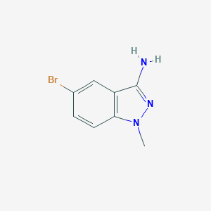 molecular formula C8H8BrN3 B110947 5-Bromo-1-methyl-1H-indazol-3-amine CAS No. 1000018-06-3