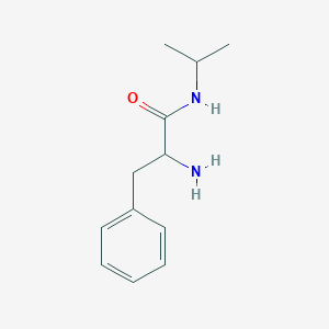molecular formula C12H18N2O B110959 2-氨基-N-异丙基-3-苯基-DL-丙酰胺 CAS No. 100316-78-7
