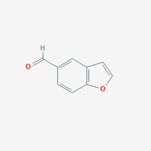 molecular formula C9H6O2 B110962 1-苯并呋喃-5-甲醛 CAS No. 10035-16-2
