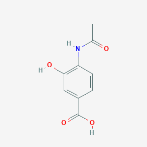 molecular formula C9H9NO4 B110982 4-乙酰氨基-3-羟基苯甲酸 CAS No. 10098-40-5