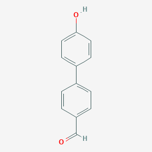 molecular formula C13H10O2 B110983 4-(4-羟基苯基)苯甲醛 CAS No. 100980-82-3