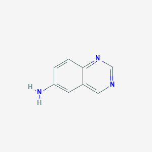 molecular formula C8H7N3 B110992 Quinazolin-6-amine CAS No. 101421-72-1